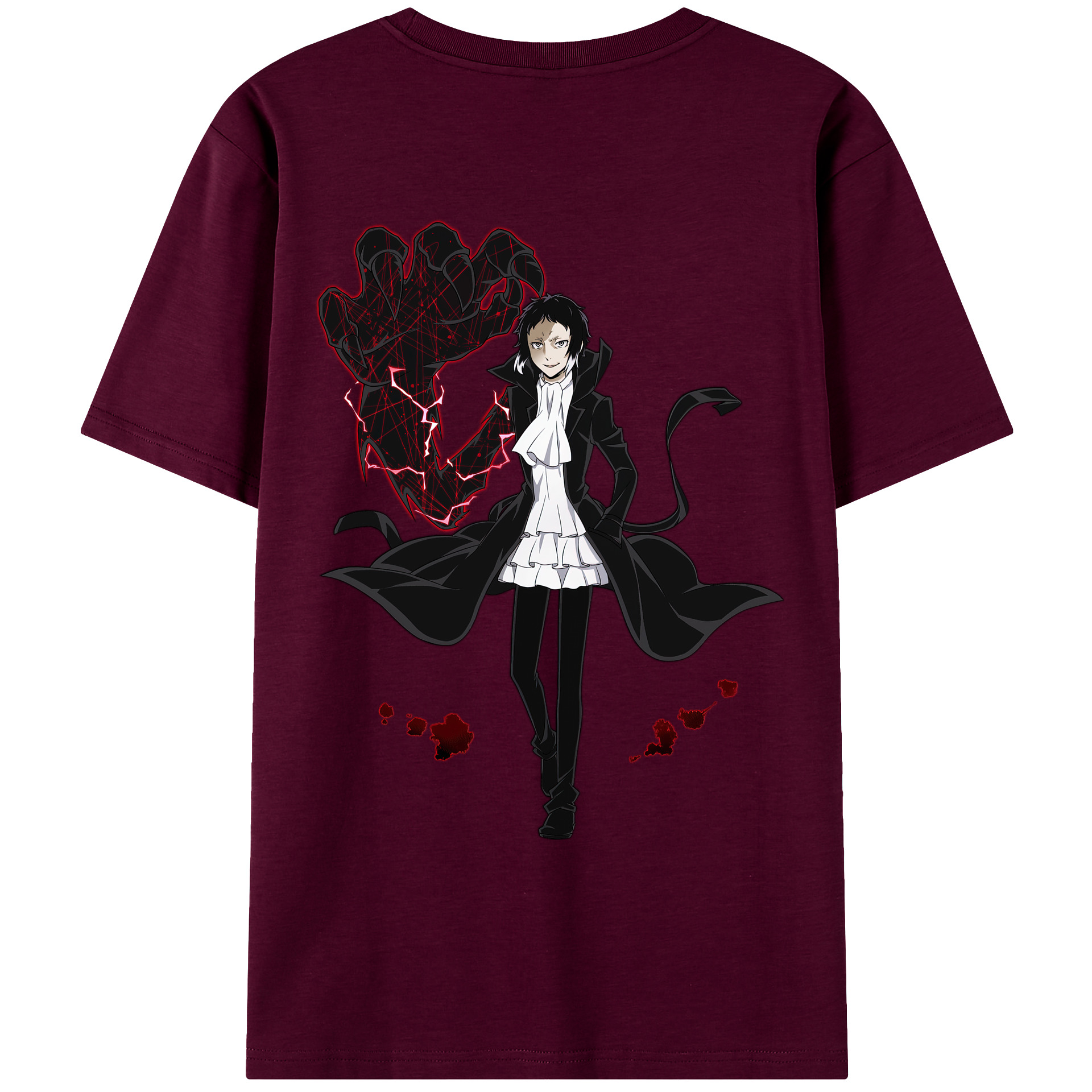 （画像用） 文豪ストレイドッグス Bungo Stray Dogs レディース半袖Tシャツ(バックプリント)